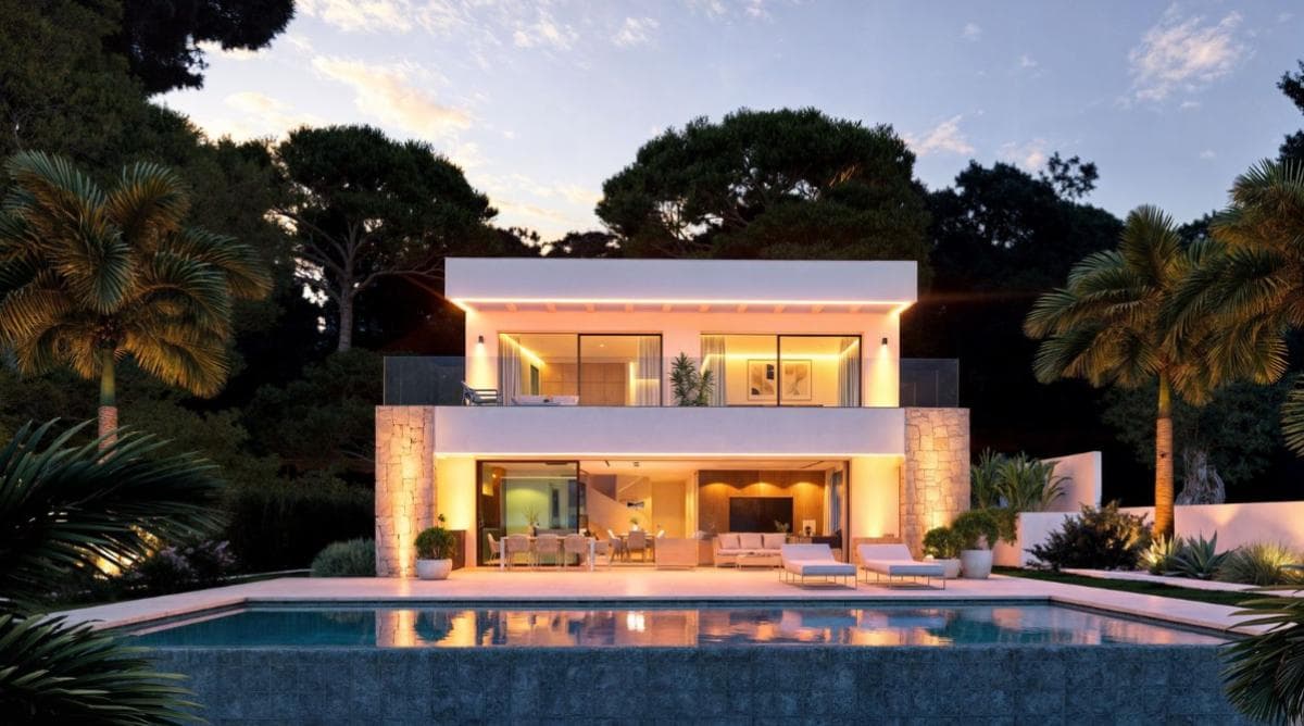 Villa, 4 Schlafzimmer — Moraira